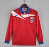 Retro Long Sleeve 1998 Chile Home Soccer Jersey