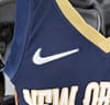 75th Anniversary New Orleans Pelicans Ingram #14 Navy Blue NBA Jersey - Image 7