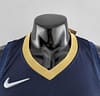 75th Anniversary New Orleans Pelicans Ingram #14 Navy Blue NBA Jersey - Image 8