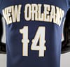 75th Anniversary New Orleans Pelicans Ingram #14 Navy Blue NBA Jersey - Image 9