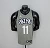 75th Anniversary Irving #11 Brooklyn Nets City Edition Gray NBA Jersey