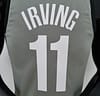 75th Anniversary Irving #11 Brooklyn Nets City Edition Gray NBA Jersey - Image 2