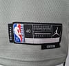 75th Anniversary Curry #30 Brooklyn Nets City Edition Gray NBA Jersey - Image 4