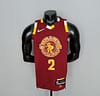 2022 Cleveland Cavaliers Irving#2 Urban Edition Red NBA Jersey