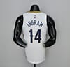 75th Anniversary New Orleans Pelicans Ingram #14 White NBA Jersey - Image 3