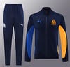 24/25 Olympique Marseille Navy Full Zipper Jacket +Long Pants - Image 13