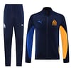 24/25 Olympique Marseille Navy Full Zipper Jacket +Long Pants - Image 14