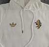 2024 Juventus Black/Navy/Grey/Beige/White Hoodie With Golden Badge - Image 13
