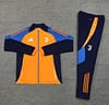 24/25 Juventus Orange Full Zipper Jacket +Long Pants - Image 20
