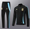 2024 Argentina Black Full Zipper Jacket +Long Pants - Image 19