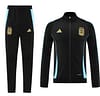 2024 Argentina Black Full Zipper Jacket +Long Pants - Image 21