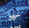 25/26 Player Version Arsenal Match Training Blue Jersey - Image 3