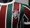 Player Version 25/26 Fluminense Green and Burgundy Vertical Striped with White Trim Jersey - Image 2