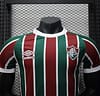 Player Version 25/26 Fluminense Green and Burgundy Vertical Striped with White Trim Jersey - Image 3