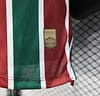 Player Version 25/26 Fluminense Green and Burgundy Vertical Striped with White Trim Jersey - Image 6