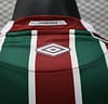 Player Version 25/26 Fluminense Green and Burgundy Vertical Striped with White Trim Jersey - Image 8