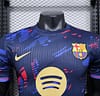 Player Version 25/26 FC Barcelona Navy Blue with Spotify Sponsor Jersey - Image 2