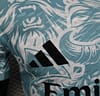Player Version 25/26 Real Madrid Light Blue with Viking Warrior Pattern Jersey - Image 2