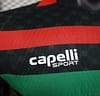 Player Version 25/26 CD Palestino Away Black Jersey with Red-Green Stripes and Bank of Palestine Sponsor - Image 9