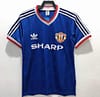 Retro 86/88 Manchester United Away Soccer Jersey