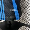 Player Version 2024 Argentina Copa America Light Blue Stripes Pre-Match Jersey - Image 3