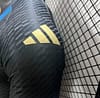 Player Version 2024 Argentina Copa America Light Blue Stripes Pre-Match Jersey - Image 7