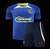 24/25 Club America Navy Vest Short Sleeve Jeresy+Shorts - Image 20
