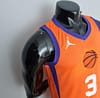 75th Anniversary PAUL#3 Phoenix Suns Jordan Theme Orange NBA Jersey - Image 5