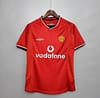 Retro 00/01 Manchester United home Soccer Jersey
