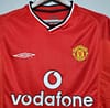 Retro 00/01 Manchester United home Soccer Jersey - Image 2