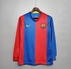 Retro Barcelona 06/07 Long sleeve home Soccer Jersey