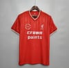 Retro 85/86 Liverpool home Soccer Jersey