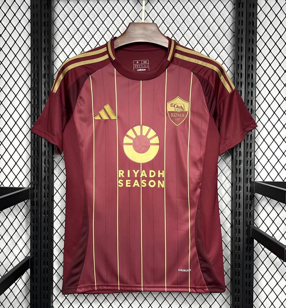 24/25 AS Roma Home Jersey