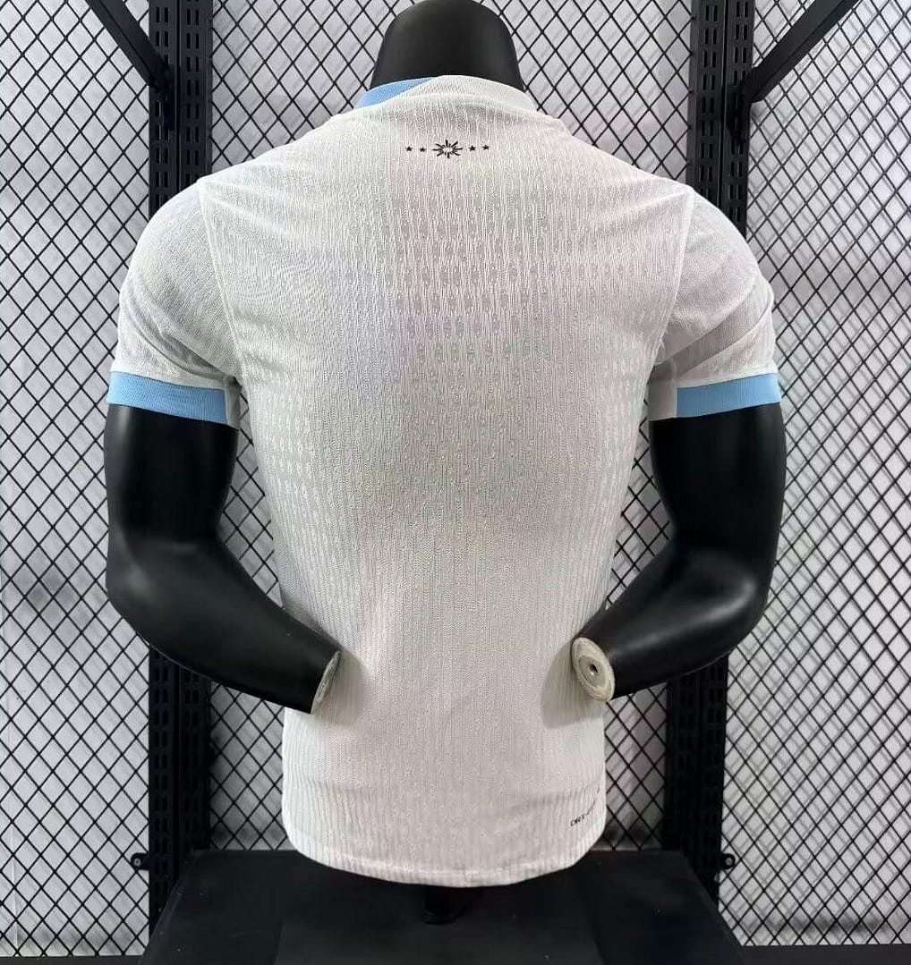 Player Version 2024 Uruguay Away White Jersey - Image 2