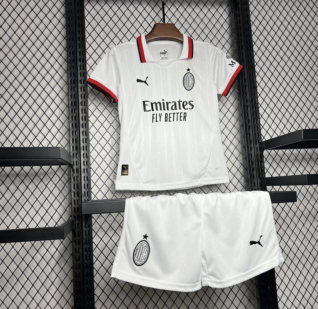 24/25 Kids AC Milan Away Jersey - Image 3