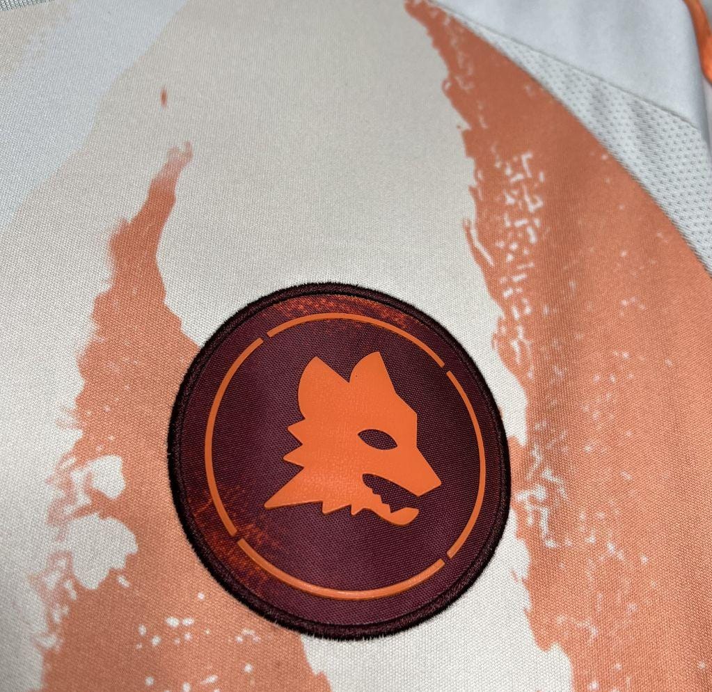 24/25 AS Roma Away White Jersey - Image 6