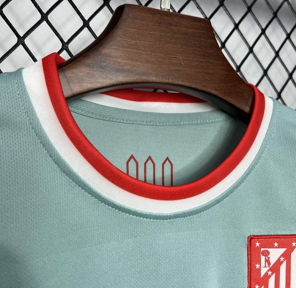 24/25 Kids Atletico Madrid Away Jersey - Image 2