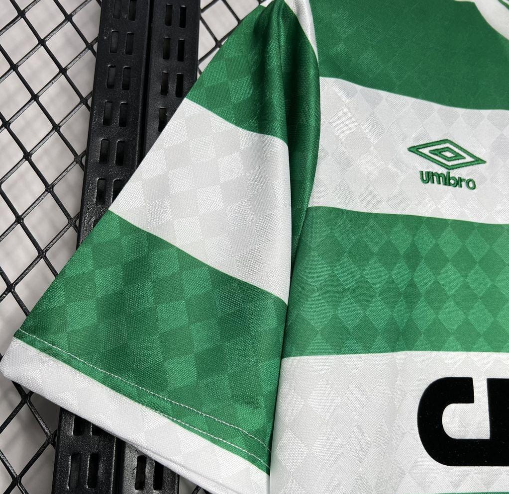 Retro 89/91 Celtic Home Jersey - Image 3