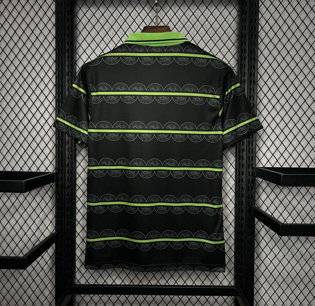 Retro 98/99 Celtic Away Black Jersey - Image 6