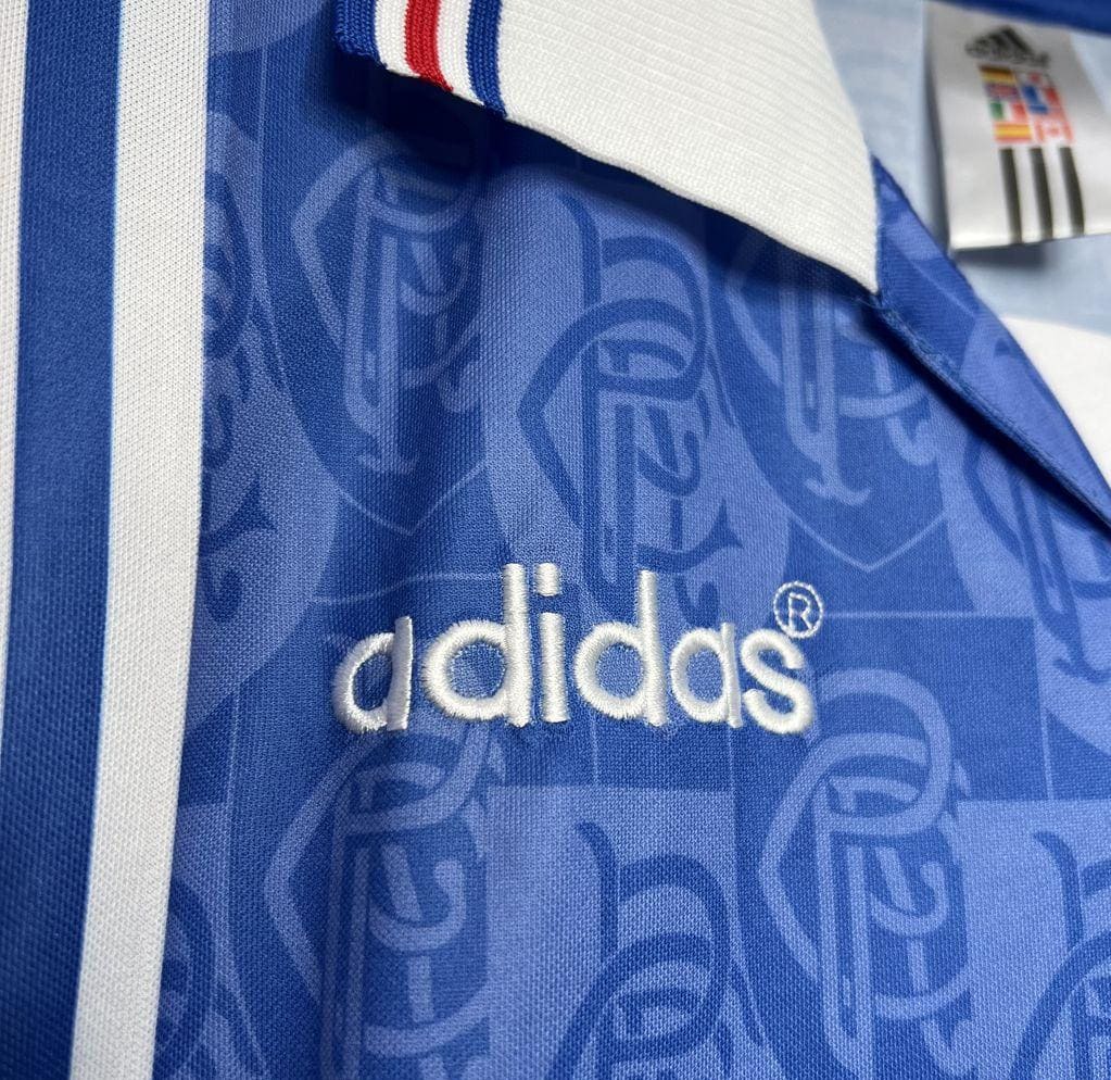 Retro 96/97 Glasgow Rangers Home Jersey - Image 8