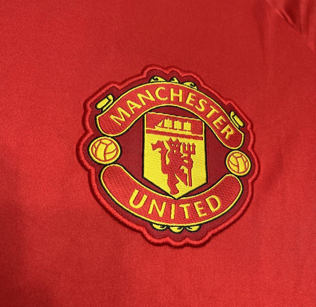 24/25 Manchester United Red Pre-match Training Jersey - Image 7