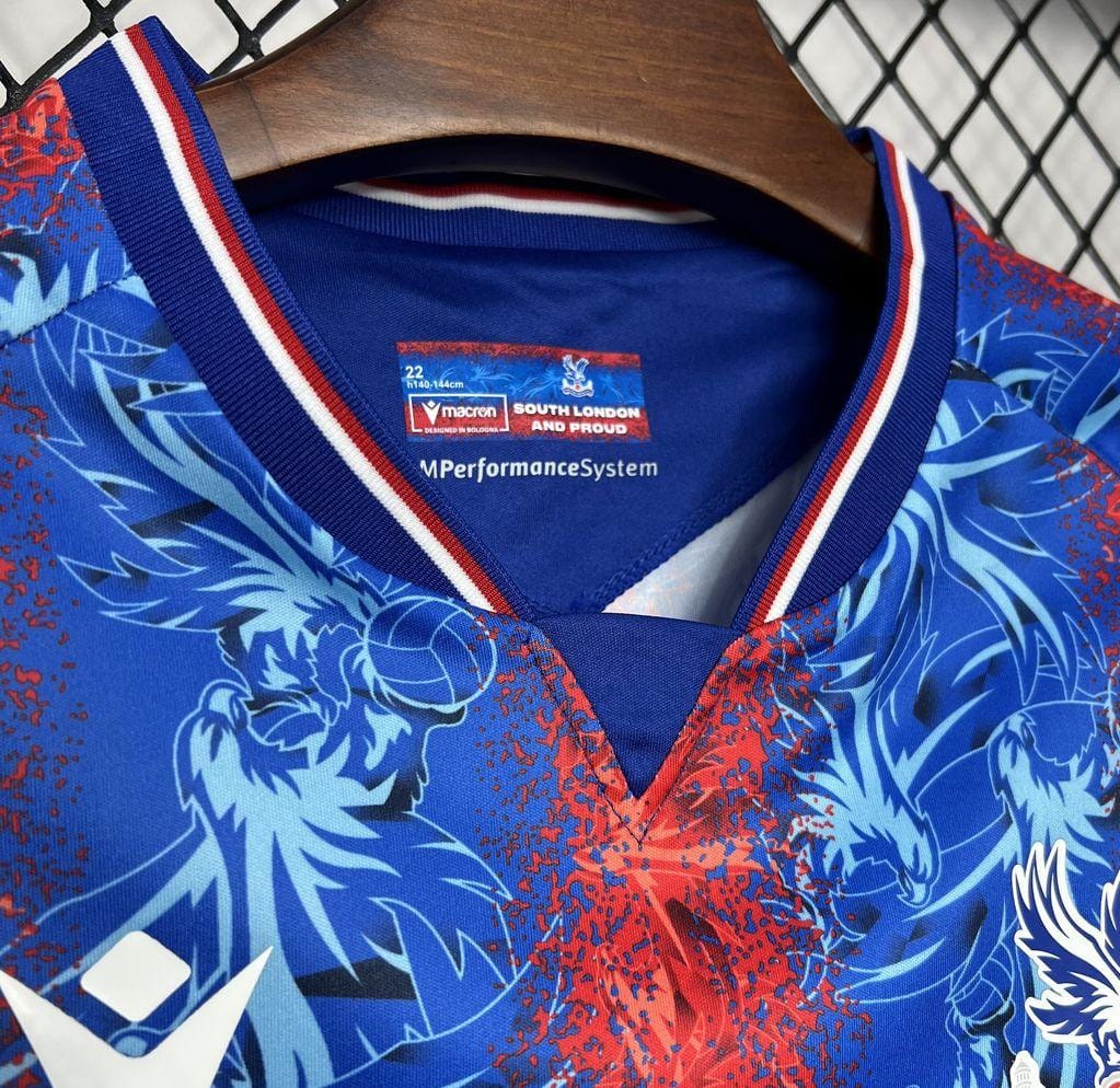 24/25 Kids Crystal Palace Home Jersey - Image 2