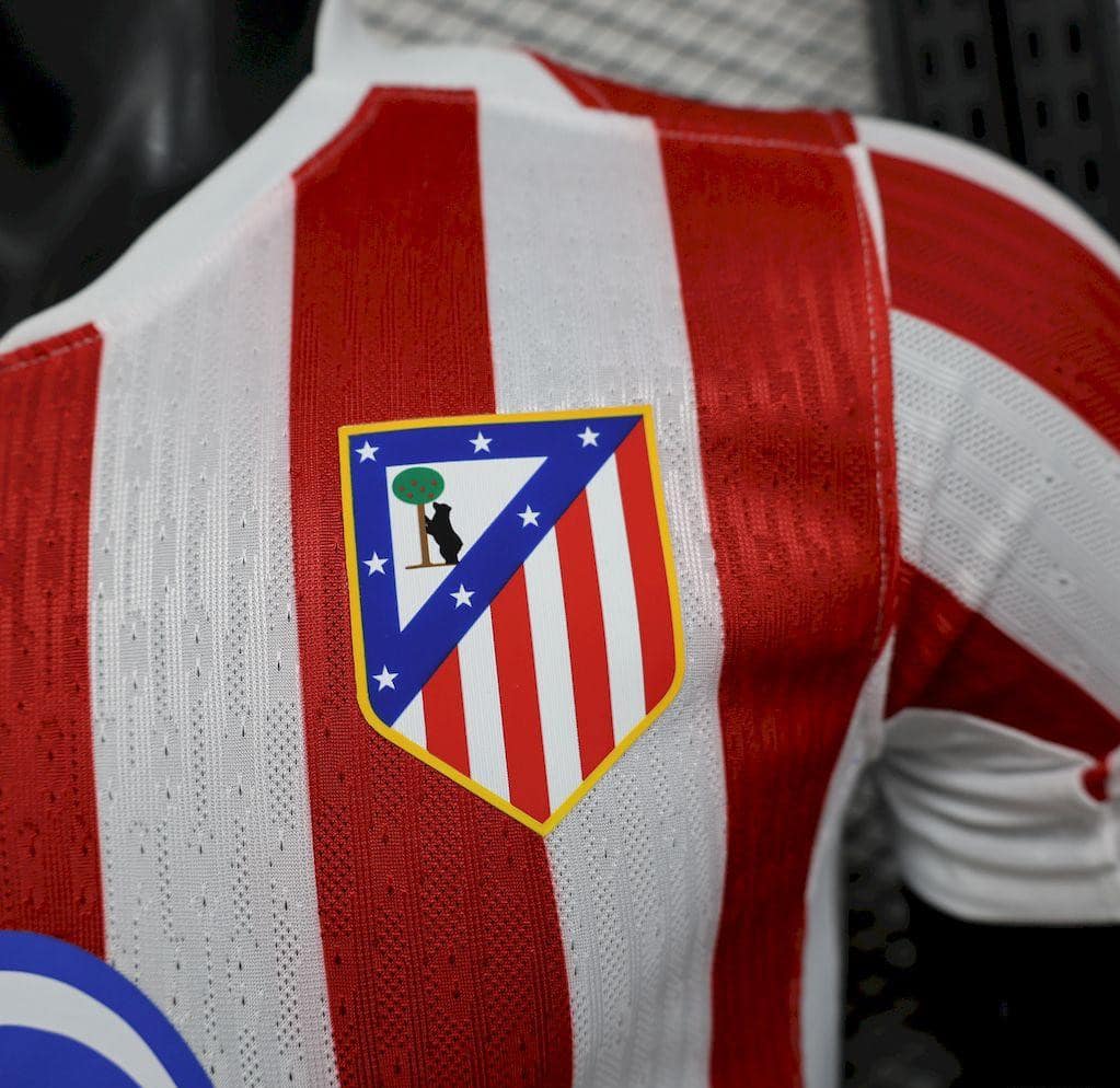2025/26 Player Version Atletico Madrid Home Jersey - Image 3