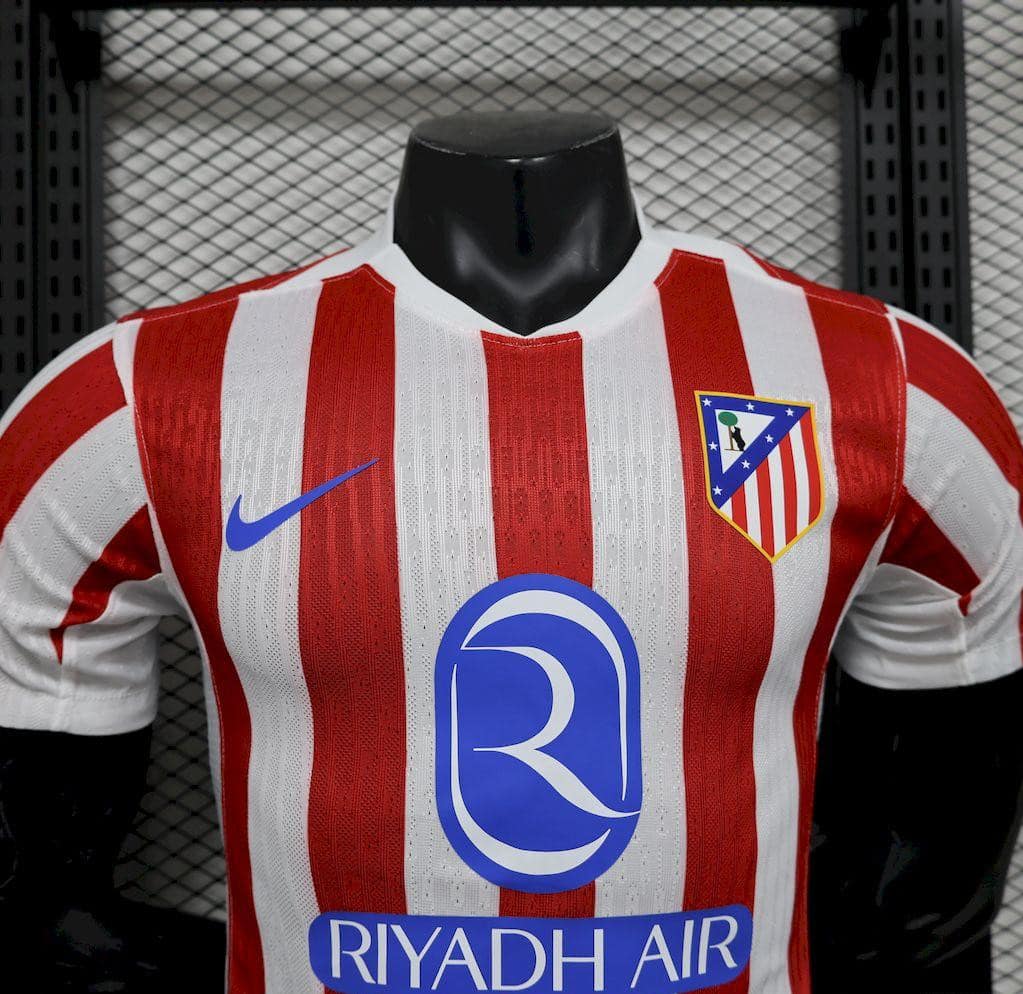 2025/26 Player Version Atletico Madrid Home Jersey - Image 4