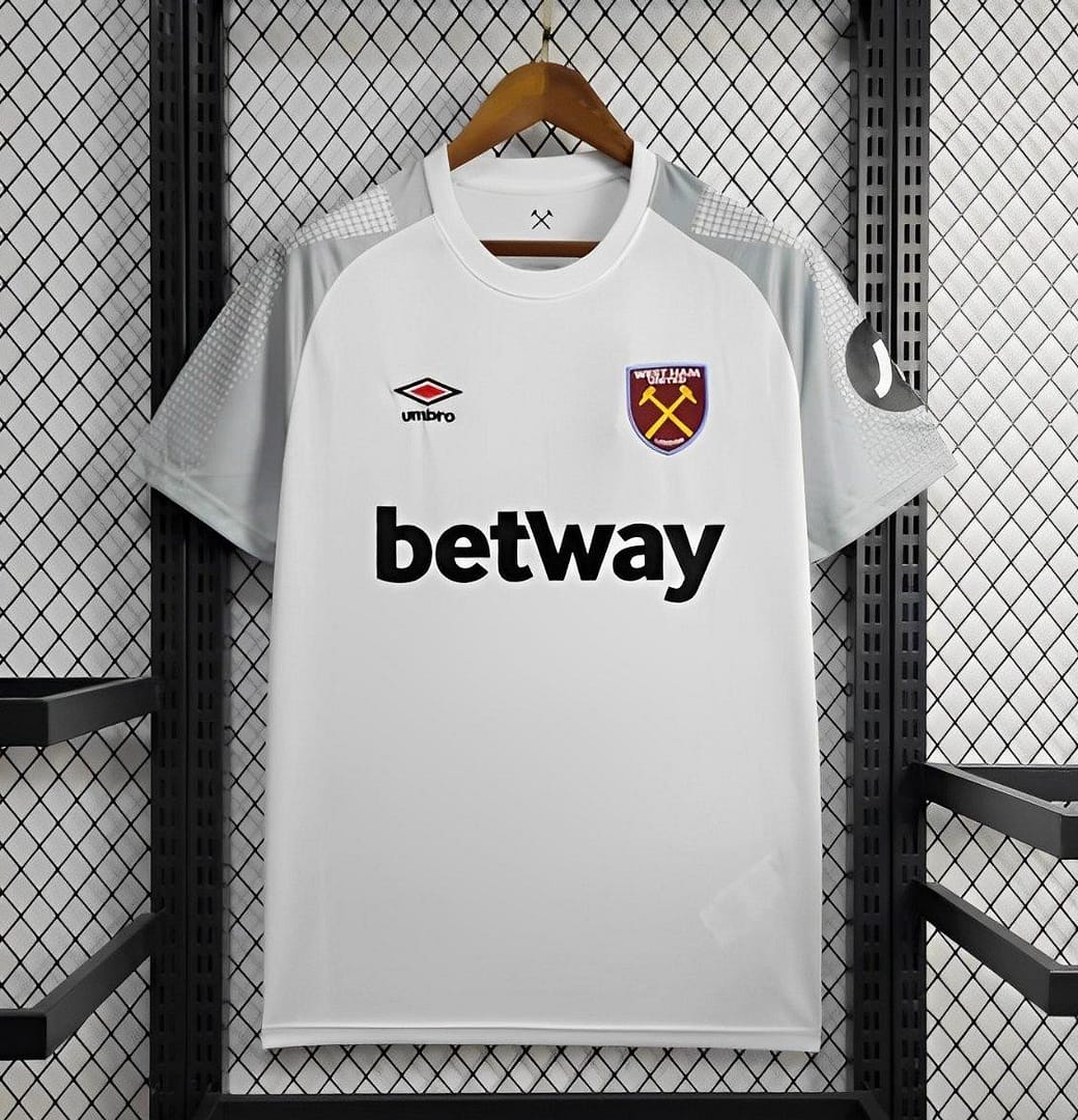 24/25 West Ham United Away White Jersey