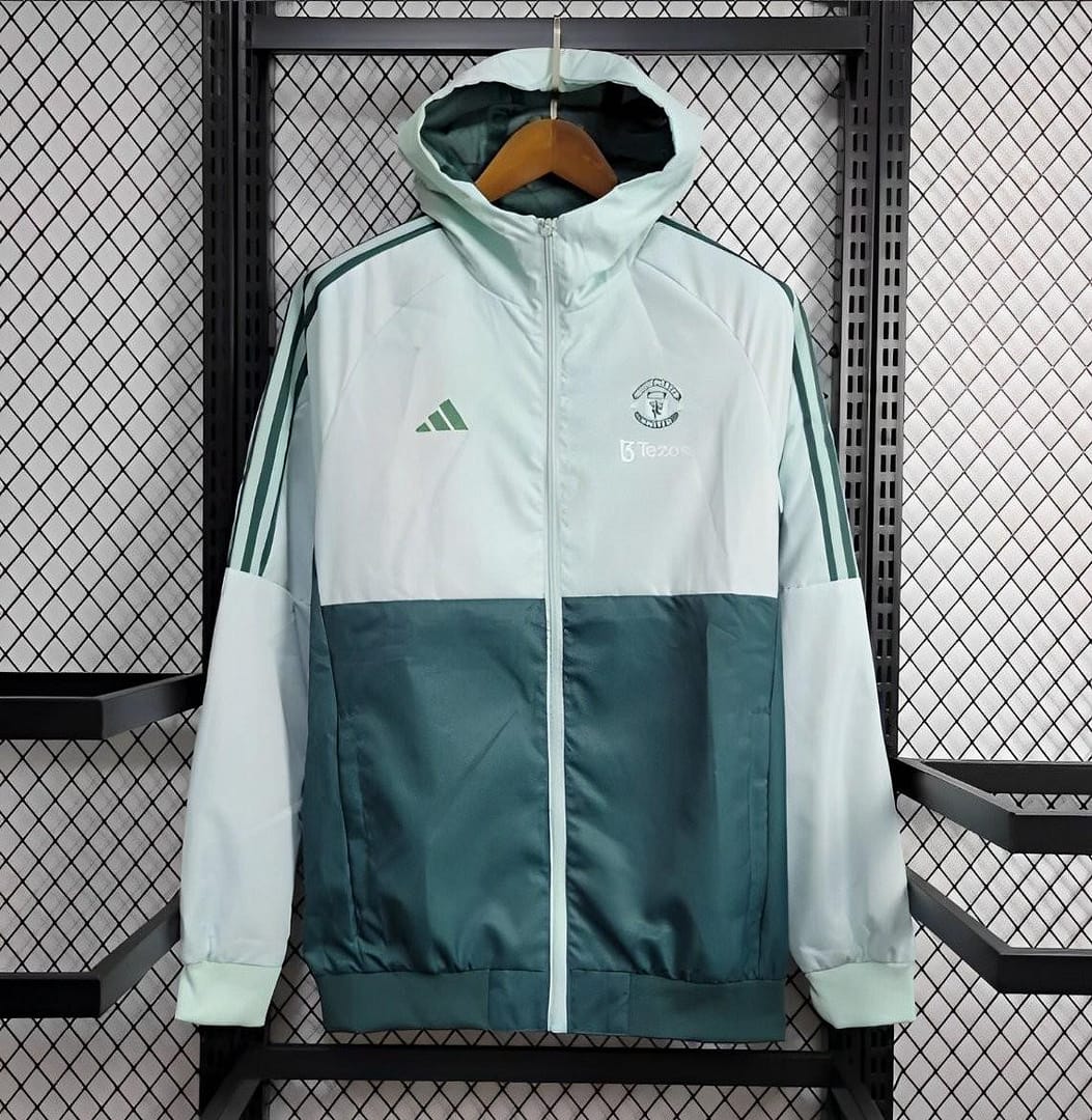 24/25 Manchester United Green Windbreaker