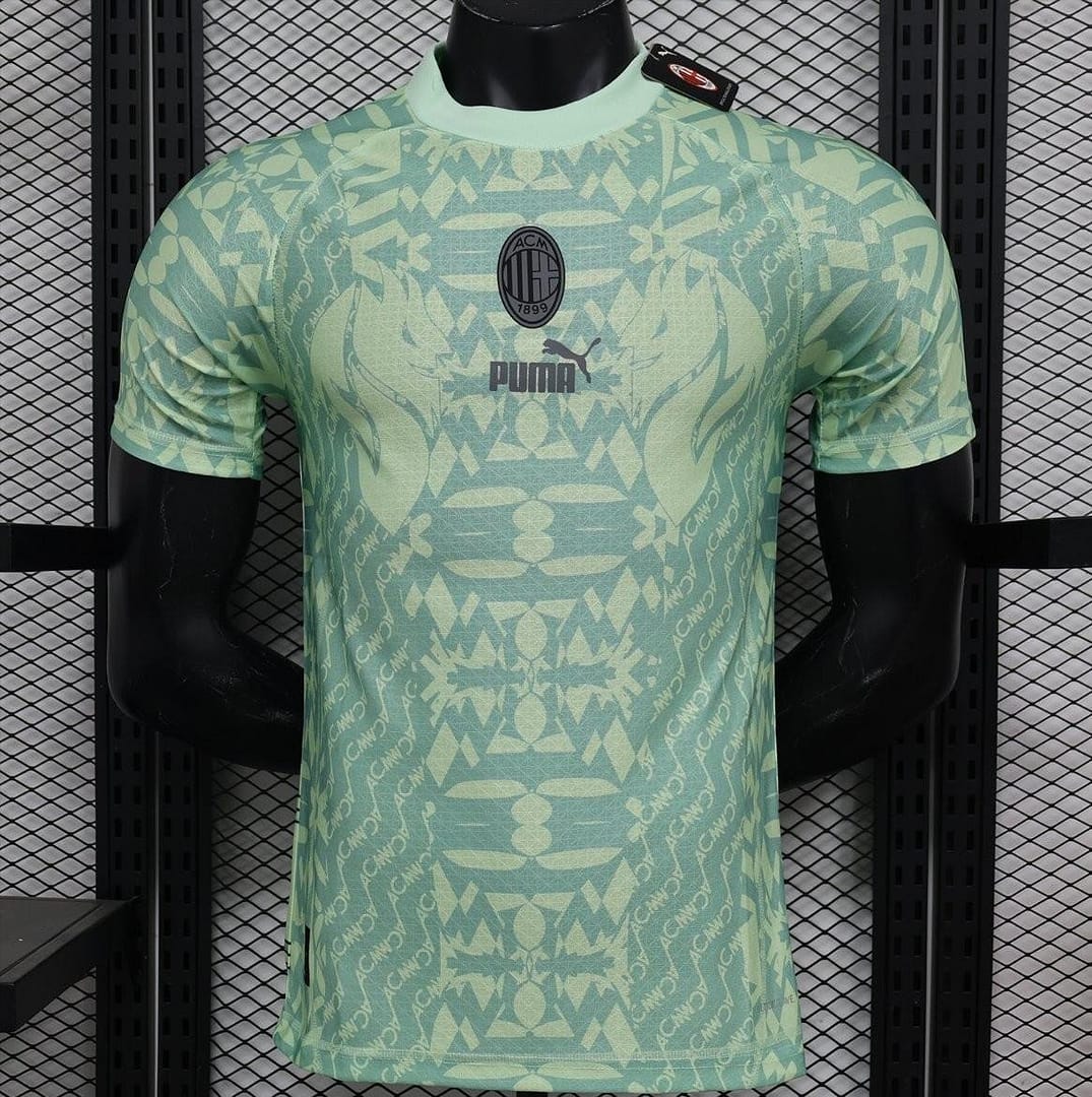 Player Version 24/25 AC Milan Green Special Jersey