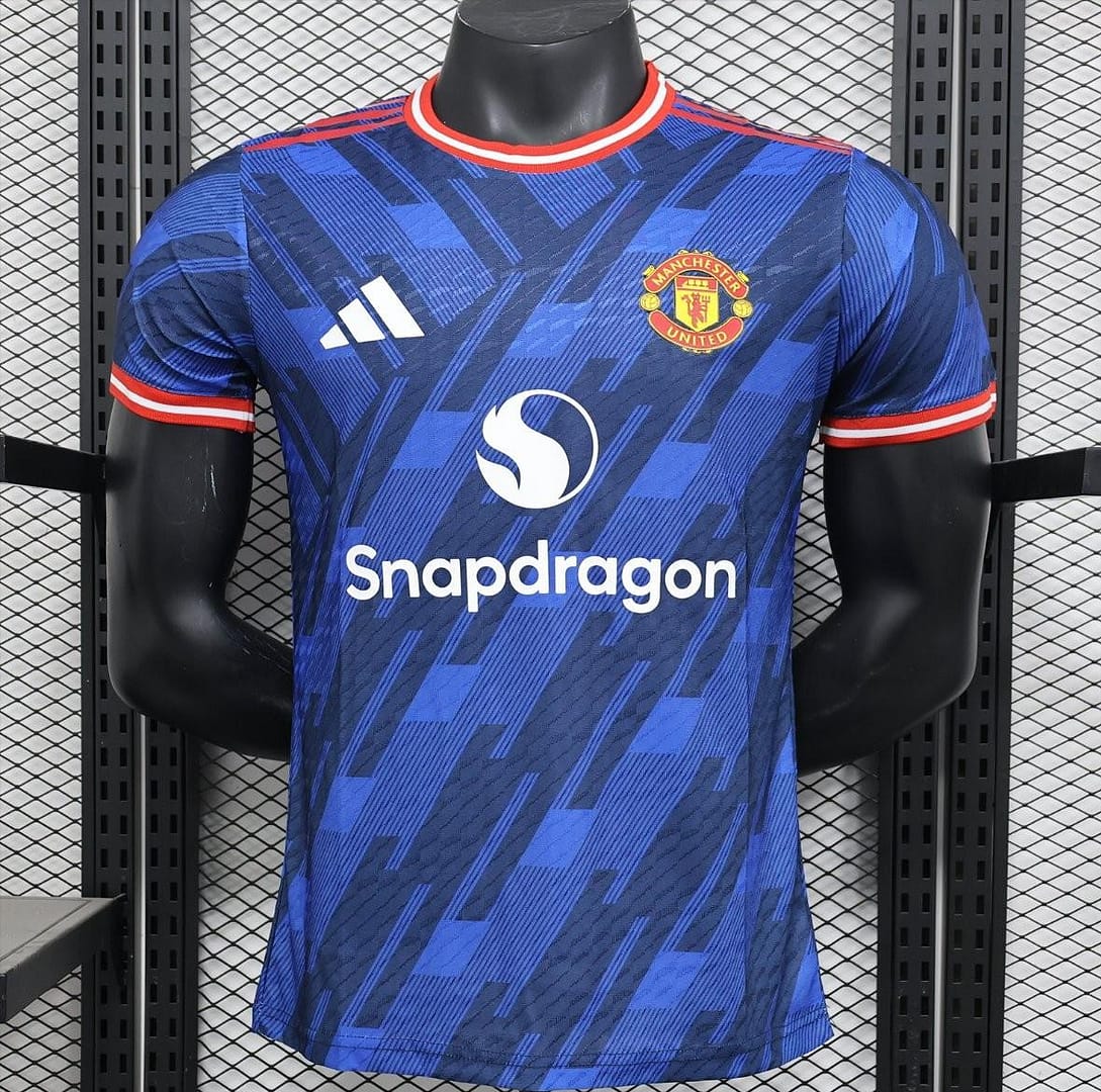 Player Version 25/26 Manchester United Blue Special Jersey