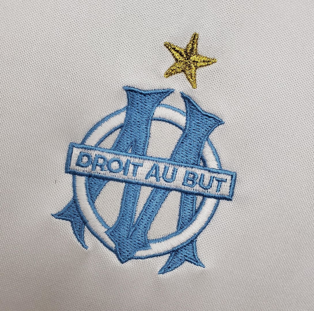 Retro 02/03 Marseille home Soccer Jersey - Image 5