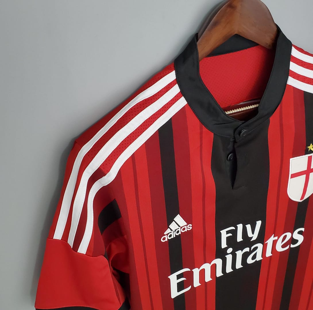 Retro AC Milan 14/15 home Soccer Jersey - Image 5